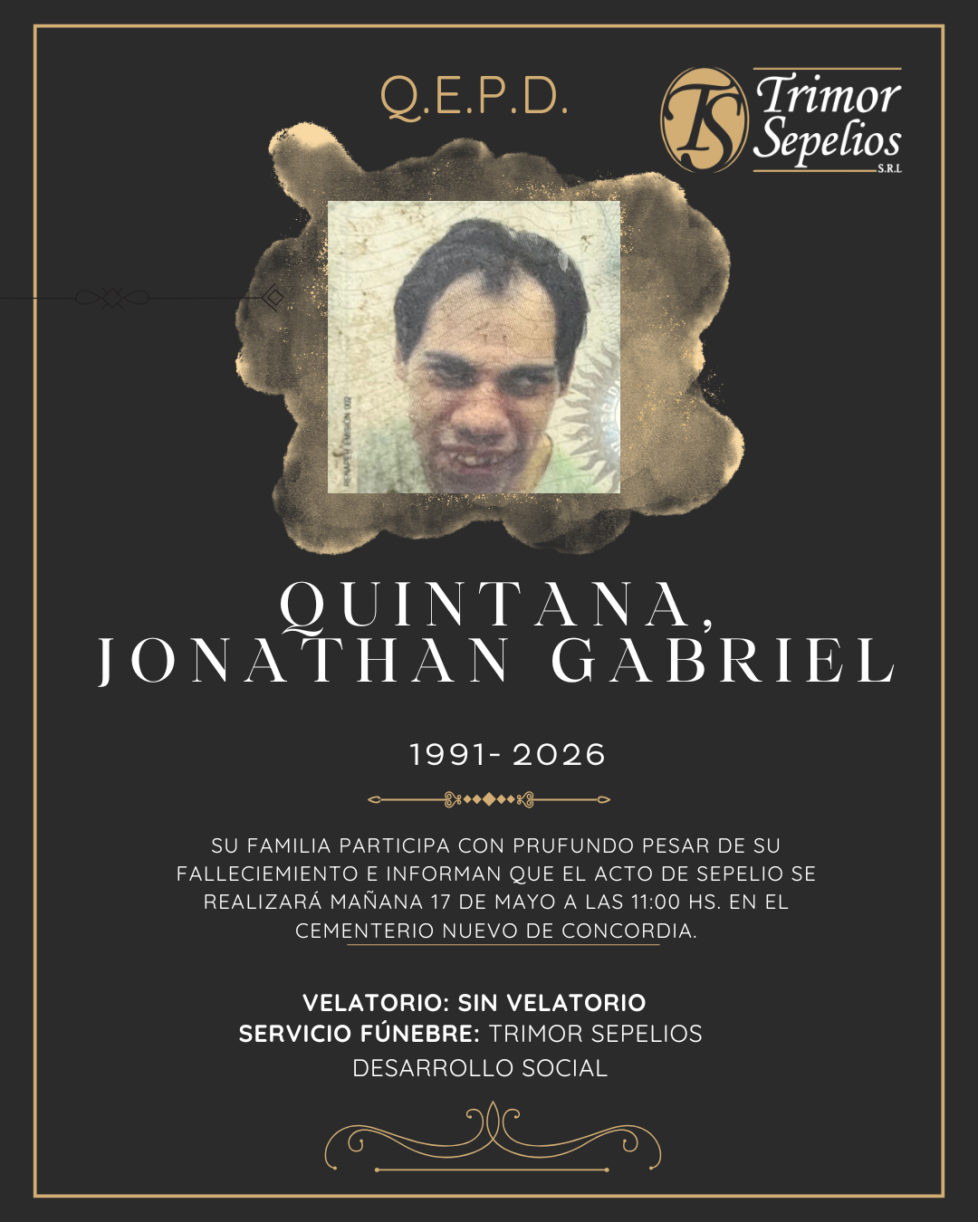Obituario Trimor SRL
